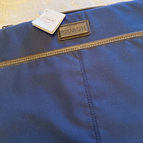 Coach Office Nwt Coach Nylon Laptop Sleeve Poshmark